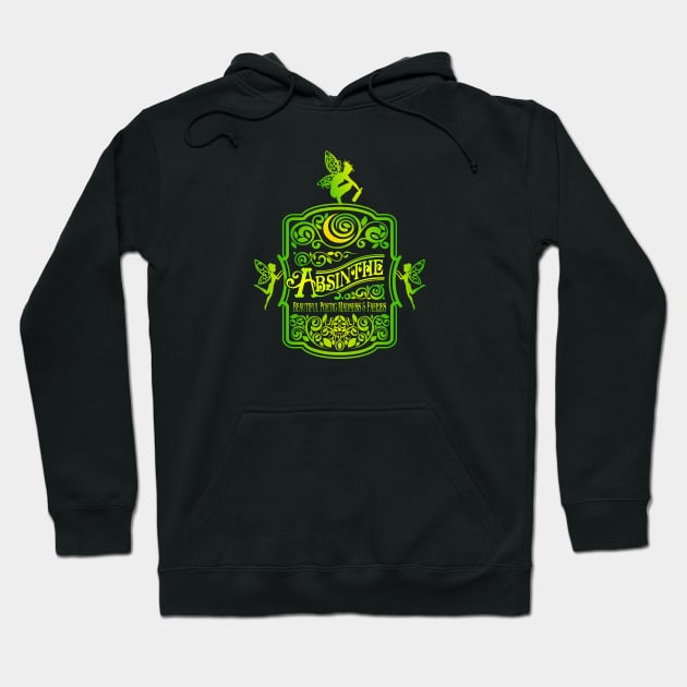 Absinthe Lovers Hoodie by DrPeper